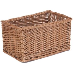 Red Hamper Double Steamed Wicker Storage Basket - Small Red Hamper Double Steamed Wicker Storage Basket - Small