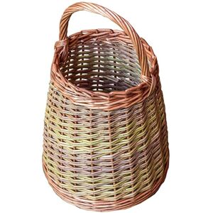 Red Hamper Wicker Berry Collecting Basket Red Hamper Wicker Berry Collecting Basket