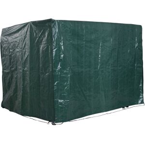 MHSTAR UK LTD Outsunny Patio Swing Chair Bench Cover Outdoor Garden Furniture Rain Protection Cover Protector Waterproof Anti-UV Green 215L x 155W x 150Hcm