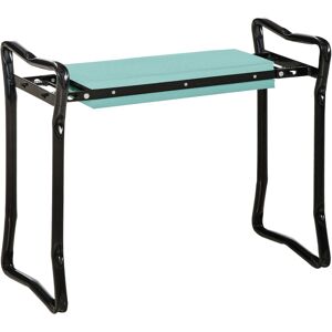 MHSTAR UK LTD Outsunny 2In1 Folding Garden Kneeler Foam Chair Pad Support Bench Gardening Tool