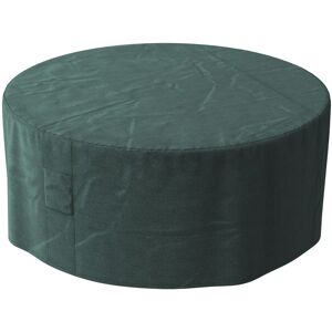 MHSTAR UK LTD Outsunny Garden Patio Large Furniture Set Round Cover 600D Oxford Waterproof Ф193 x 80H cm