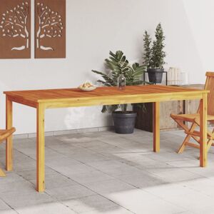 Wallplus Ltd Garden Dining Table 180x90x75 cm Solid Wood Acacia