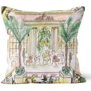 WRT Ltd Afternoon Tea at The Ritz 45cm x 45cm Double Sided Cushion WRT Ltd Afternoon Tea at The Ritz 45cm x 45cm Double Sided Cushion