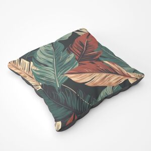WRT Ltd Autumn Colour Leaves Floor Cushion WRT Ltd Autumn Colour Leaves Floor Cushion