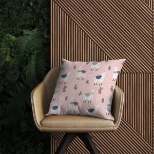 WRT Ltd Happy Lama Outdoor Cushion - 60cm x 60cm WRT Ltd Happy Lama Outdoor Cushion - 60cm x 60cm