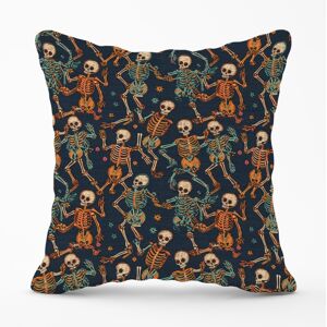 WRT Ltd Dancing Skeletons Cushions - 45cm x 45cm WRT Ltd Dancing Skeletons Cushions - 45cm x 45cm