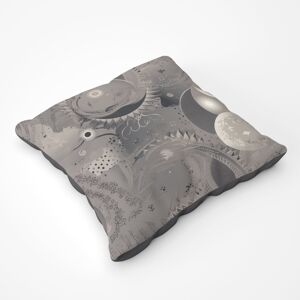 WRT Ltd Abstract Moon Shapes Floor Cushion WRT Ltd Abstract Moon Shapes Floor Cushion