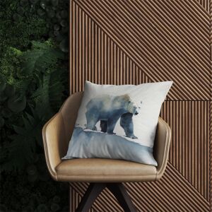 WRT Ltd Polar Bear Watercolour Outdoor Cushion - 60cm x 60cm WRT Ltd Polar Bear Watercolour Outdoor Cushion - 60cm x 60cm