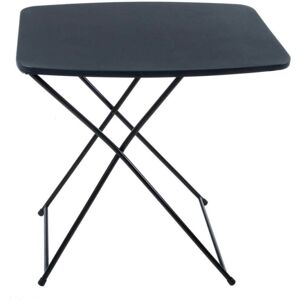 XS-Stock.com Ltd Folding Side Table Black Adustable Picnic Camping Caravan