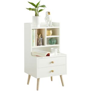 SoBuy Commercial GmbH SoBuy FBT100-W, Bedside Table Nightstand Side Table End Table Sofa Table Lamp Table, White SoBuy Commercial GmbH SoBuy FBT100-W, Bedside Table Nightstand Side Table End Table Sofa Table Lamp Table, White