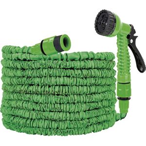 MantraRaj Infotech LTD. MantraRaj 50ft 15m Expanding Garden Water Hose Pipe with 7 Function Spray Gun Flexible Garden Hose Magic Hose Water Pipe No Kink Lightweight Hose for