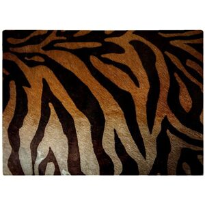WRT Ltd Tiger Skin Print Glass Chopping Board WRT Ltd Tiger Skin Print Glass Chopping Board
