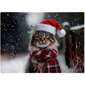 WRT Ltd Christmas Siberian Glass Chopping Board WRT Ltd Christmas Siberian Glass Chopping Board