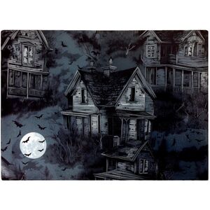 WRT Ltd Spooky Shadowy Haunted House Glass Chopping Board WRT Ltd Spooky Shadowy Haunted House Glass Chopping Board