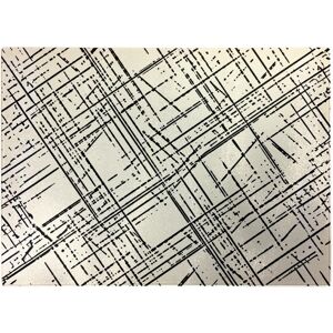 WRT Ltd Monochrome Distressted Pattern Glass Chopping Board WRT Ltd Monochrome Distressted Pattern Glass Chopping Board