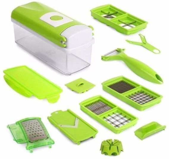 MantraRaj Infotech LTD. Deluxe Slicer Dicer Vegetable Chopper Veggie Fruit Dicer Peeler Dicer Cutter