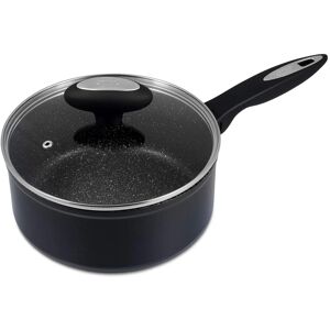 XS-Stock.com Ltd Zyliss Non-Stick Saucepan With Lid Black - 18cm XS-Stock.com Ltd Zyliss Non-Stick Saucepan With Lid Black - 18cm