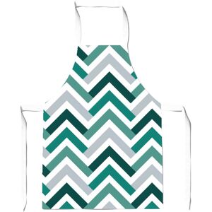 WRT Ltd Geometric Retro Vintage Colored Chevron Pattern Apron - Children WRT Ltd Geometric Retro Vintage Colored Chevron Pattern Apron - Children