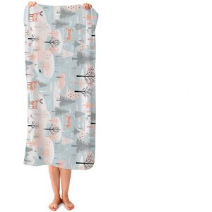 WRT Ltd Whimsical Christmas Winter Wonderland Beach Towel WRT Ltd Whimsical Christmas Winter Wonderland Beach Towel