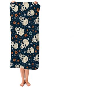 WRT Ltd Skulls And Stars Beach Towel WRT Ltd Skulls And Stars Beach Towel