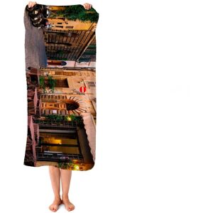 WRT Ltd Cozy Rome Street Beach Towel WRT Ltd Cozy Rome Street Beach Towel