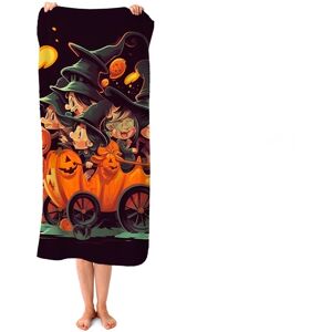 WRT Ltd Magical Pumpkin Carriage Beach Towel WRT Ltd Magical Pumpkin Carriage Beach Towel