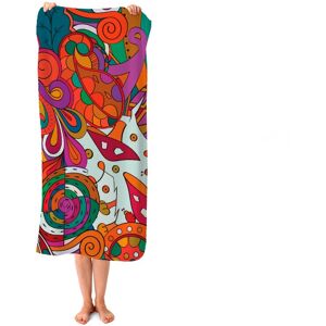 WRT Ltd Mehndi Design Beach Towel WRT Ltd Mehndi Design Beach Towel