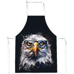 WRT Ltd Eagle In Glasses Splashart Apron - Children WRT Ltd Eagle In Glasses Splashart Apron - Children