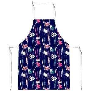 WRT Ltd Hand Drawn Wild Flowers Apron - Children WRT Ltd Hand Drawn Wild Flowers Apron - Children