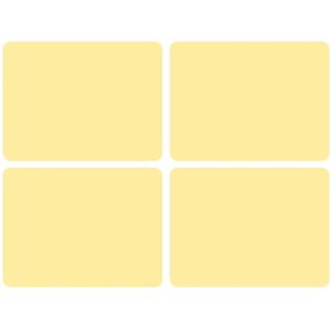 XS-Stock.com Ltd Set of 4 Large Placemats Classic Designs Cork Back Table Mats - Sunny XS-Stock.com Ltd Set of 4 Large Placemats Classic Designs Cork Back Table Mats - Sunny