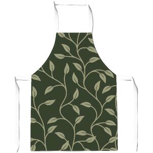 WRT Ltd Green Shrub With Leaves Apron - Children WRT Ltd Green Shrub With Leaves Apron - Children