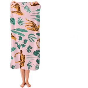 WRT Ltd Hand Drawn Leopards Beach Towel WRT Ltd Hand Drawn Leopards Beach Towel