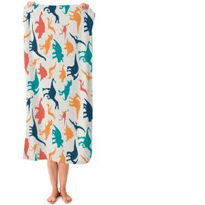 WRT Ltd Multicoloured Dinosaurs Beach Towel WRT Ltd Multicoloured Dinosaurs Beach Towel