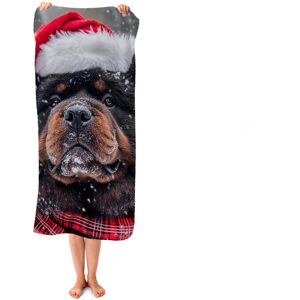 WRT Ltd Christmas Chow Beach Towel WRT Ltd Christmas Chow Beach Towel