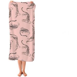 WRT Ltd Abstract Leopard Pattern Beach Towel WRT Ltd Abstract Leopard Pattern Beach Towel
