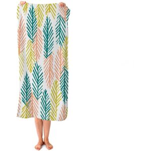 WRT Ltd Scandinavian Style Foliage Beach Towel WRT Ltd Scandinavian Style Foliage Beach Towel