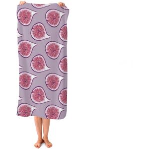 WRT Ltd Modern Fig Pattern Beach Towel WRT Ltd Modern Fig Pattern Beach Towel