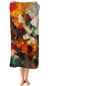 WRT Ltd Dynamic Chaos: Energy Unleashed Beach Towel WRT Ltd Dynamic Chaos: Energy Unleashed Beach Towel