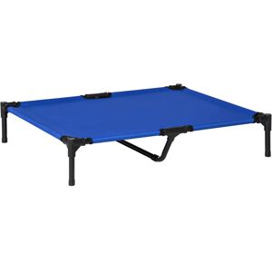 MHSTAR UK LTD PawHut Elevated Pet Bed with Metal Frame and Oxford Fabric with Dogs and Cats L