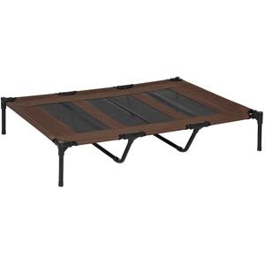 MHSTAR UK LTD PawHut Elevated Dog Bed Cooling Raised Pet Cot for Indoor Outdoor Use, XX Large