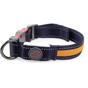 Gifts Direct 2 U Ltd LED Dog Collar Flash & Go Rechargable Light Up Walking Visability Night Aid - L
