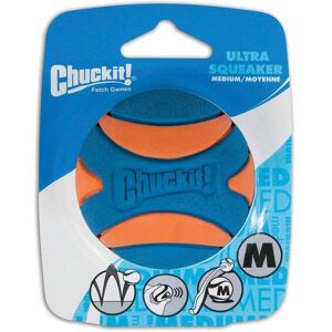 Real Pet Store Chuckit Ultra Squeaker Rubber Fetch Balls 5 Sizes - Medium Single Ball Real Pet Store Chuckit Ultra Squeaker Rubber Fetch Balls 5 Sizes - Medium Single Ball