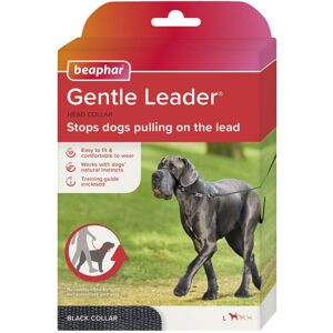 Real Pet Store Beaphar Gentle Leader Head Collar Dog Lead STOPS Pulling Black 3 Sizes - Large Real Pet Store Beaphar Gentle Leader Head Collar Dog Lead STOPS Pulling Black 3 Sizes - Large