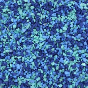 Real Aquatics Aqua One Aquarium Fish Tank Coloured Gravel Aqua & Blue 2mm - 20kg Real Aquatics Aqua One Aquarium Fish Tank Coloured Gravel Aqua & Blue 2mm - 20kg