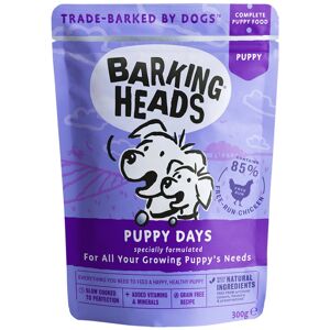 Real Pet Store Barking Heads Dog Food Wet Pouches Puppy Days Chicken 300g Real Pet Store Barking Heads Dog Food Wet Pouches Puppy Days Chicken 300g