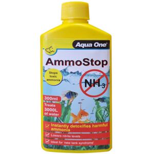 Real Aquatics Aqua One AmmoStop Ammonia & Nitrite Reduction 2 Sizes - 300ml Real Aquatics Aqua One AmmoStop Ammonia & Nitrite Reduction 2 Sizes - 300ml