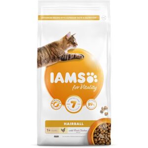 IAMS Vitality Hairball Cat Food with Fresh Chicken - 2kg IAMS Vitality Hairball Cat Food with Fresh Chicken - 2kg