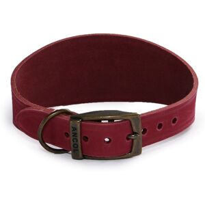 Real Pet Store Ancol Timberwolf Greyhound & Whippet Leather Collars Raspberry 2 Sizes - Size 4 (34-43cm) Real Pet Store Ancol Timberwolf Greyhound & Whippet Leather Collars Raspberry 2 Sizes - Size 4 (34-43cm)
