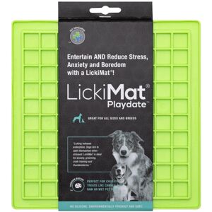 Real Pet Store LickiMat Dog Lick Mats Slow Feeders Classic Playdate 10 Colours - Green Real Pet Store LickiMat Dog Lick Mats Slow Feeders Classic Playdate 10 Colours - Green