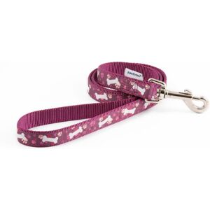 Real Pet Store Ancol Dog Leads Fashion Indulgence Purple Bone 1m x 19mm Real Pet Store Ancol Dog Leads Fashion Indulgence Purple Bone 1m x 19mm